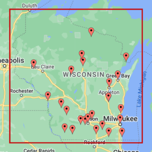 Immigrant Journeys Exhibition Tour Map
