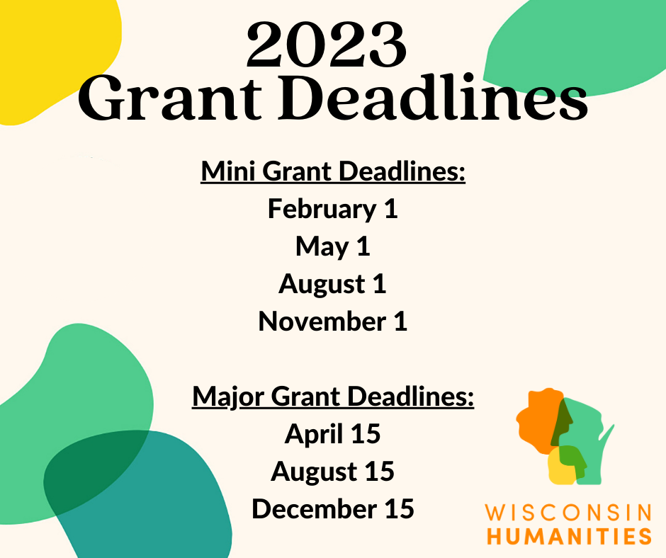 2023 Grant Deadlines